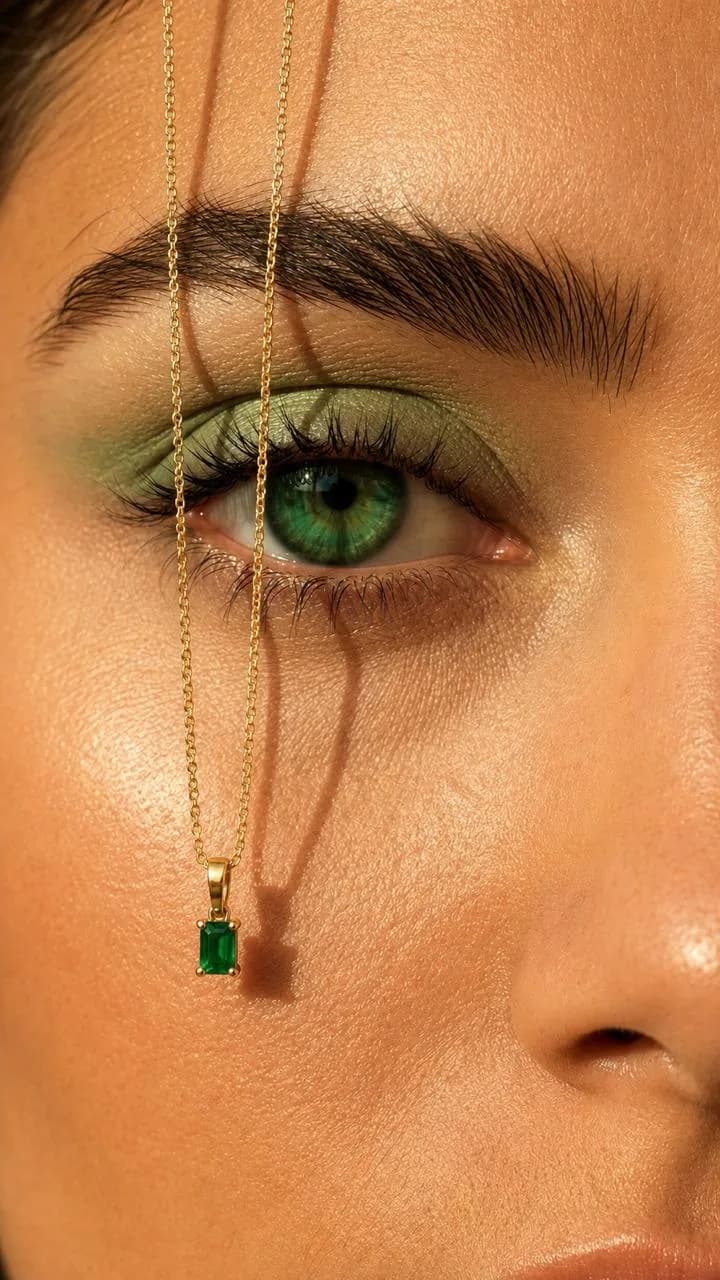 Collar Gema Verde — imagen 1