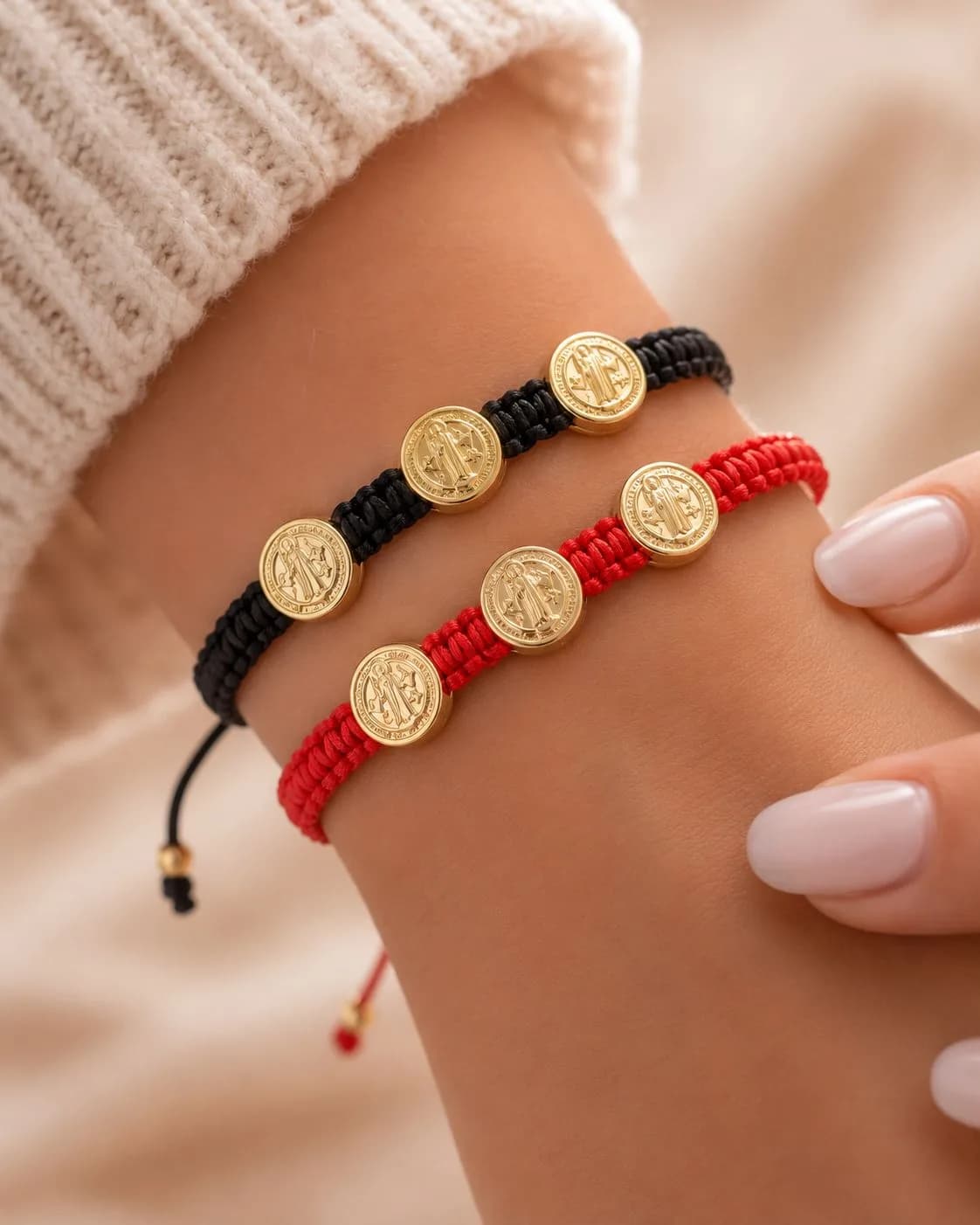 Pulsera Triple San Benito — imagen 1