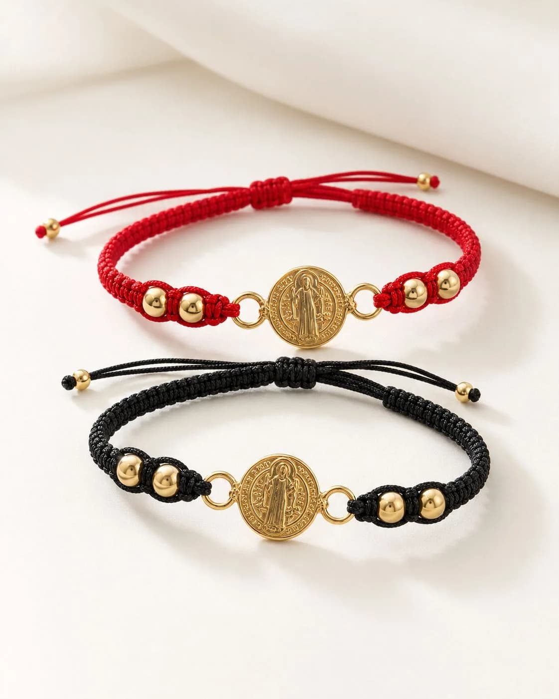 Pulsera San Benito Macramé Clásica — imagen 1