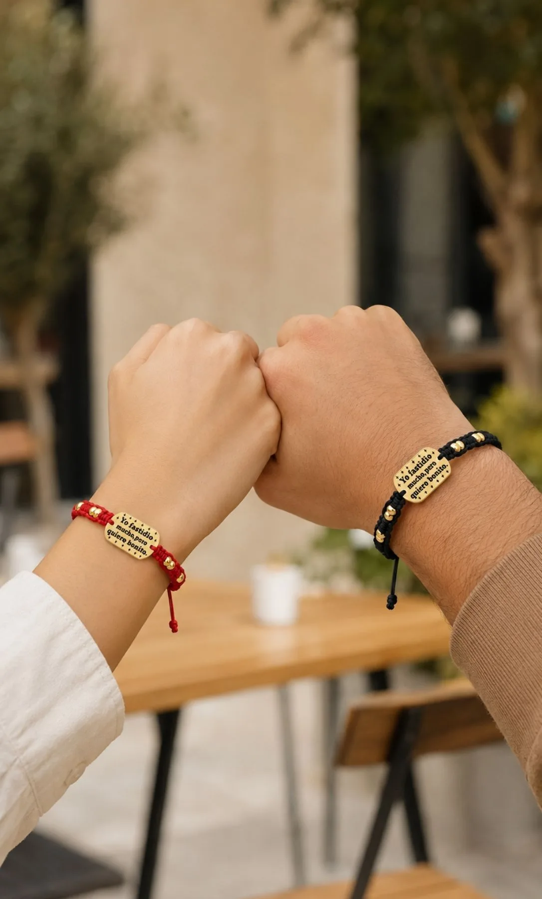 Pulseras Tejidas “Te Quiero Bonito” — imagen 1