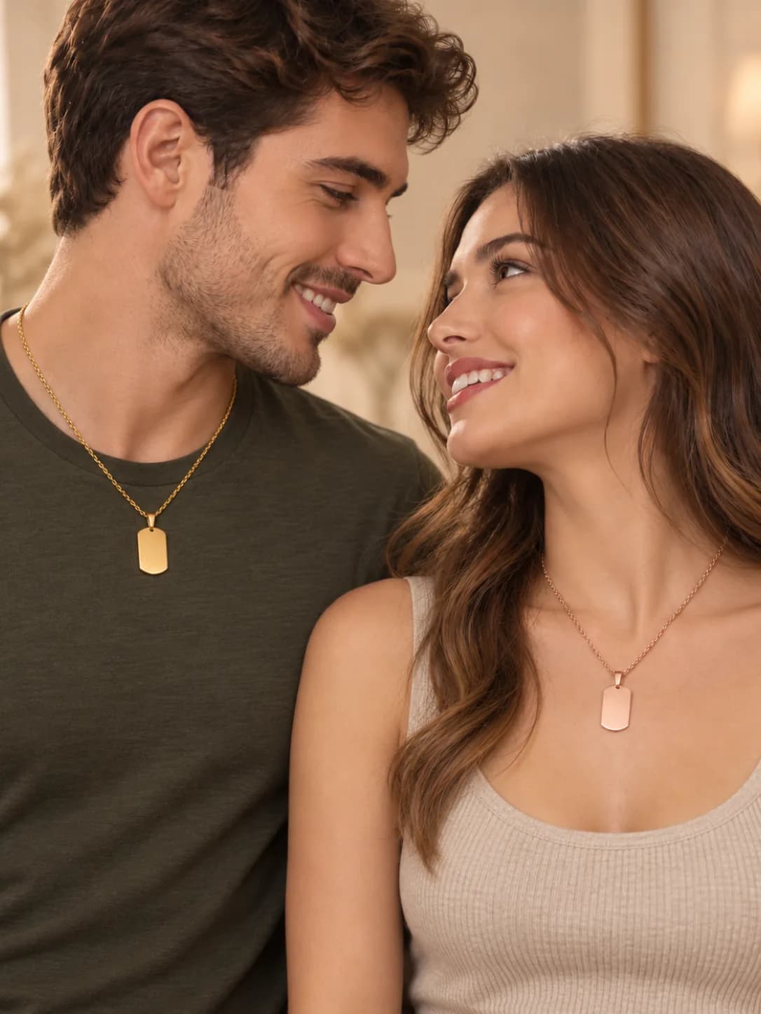 Set de Collares “Amor Eterno” Personalizable — imagen 1